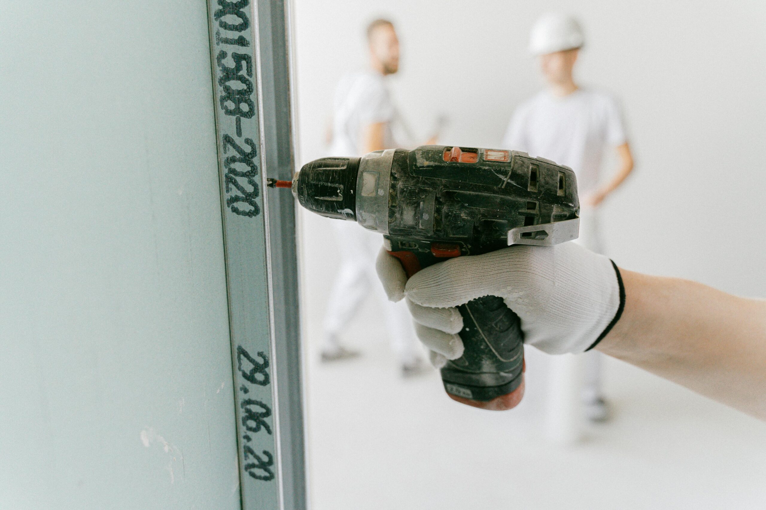 Workers at site